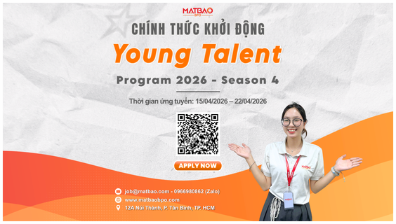 [MBB] – CHÍNH THỨC KHỞI ĐỘNG YOUNG TALENT PROGRAM 2026 – SEASON 4